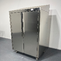 Stainless Steel Cabinet Storage with 2 doors - Carts, Racking, and Shelving image 1